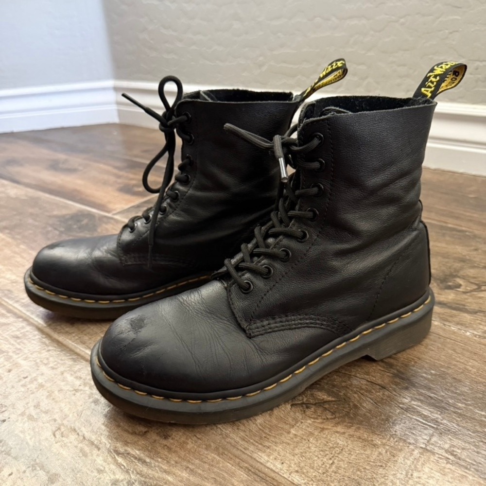 Dr. Martens Black Combat Boots